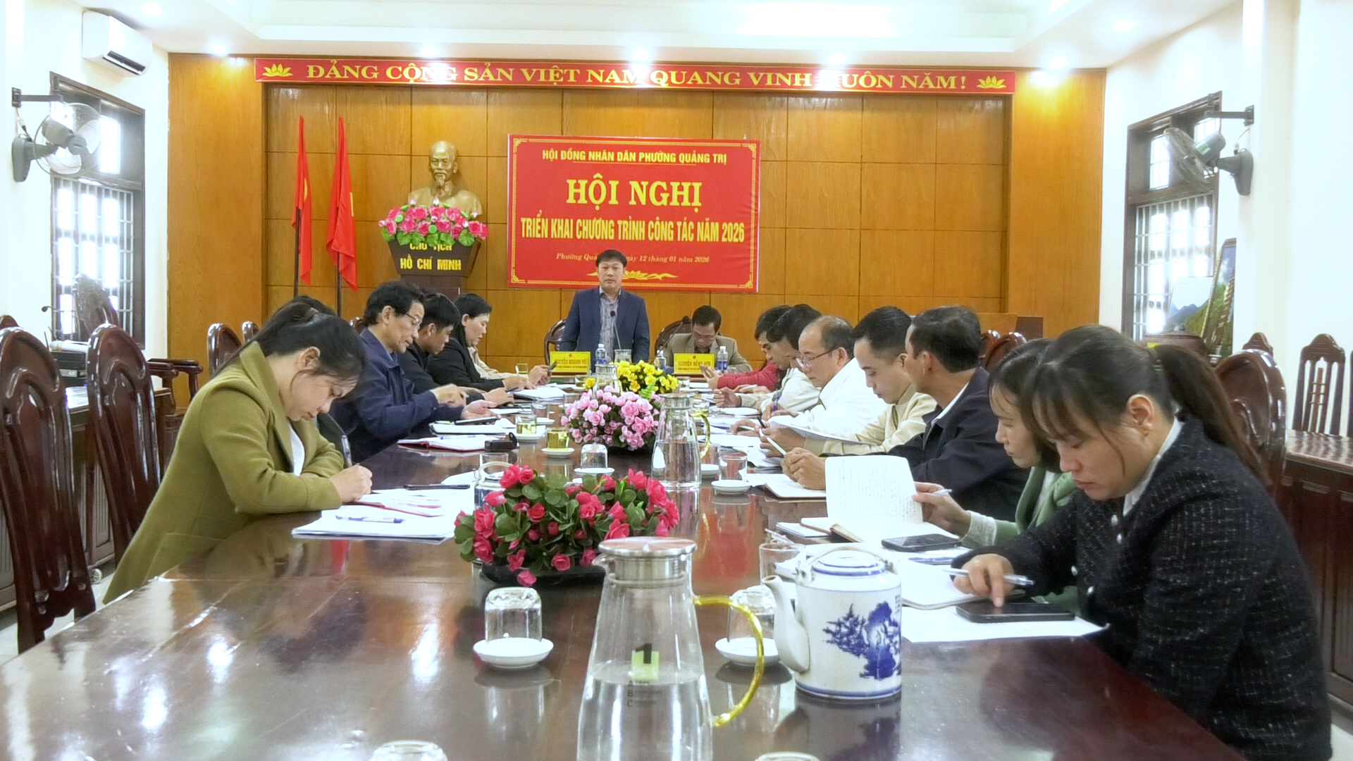HĐND phường Quảng Trị triển khai chương trình công tác năm 2026