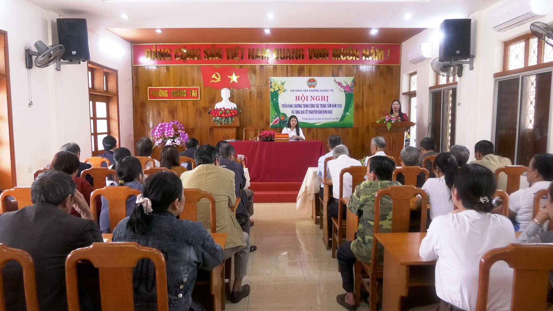 Hội Nông dân phường Quảng trị tổ chức Hội nghị triển khai chương trình công tác trọng tâm năm 2026