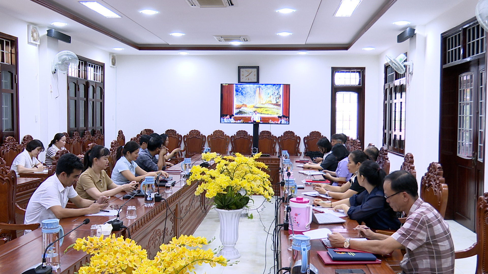 BTV Tỉnh ủy Quảng Trị tổ chức giao ban công tác xây dựng Đảng 6 tháng đầu năm 2026