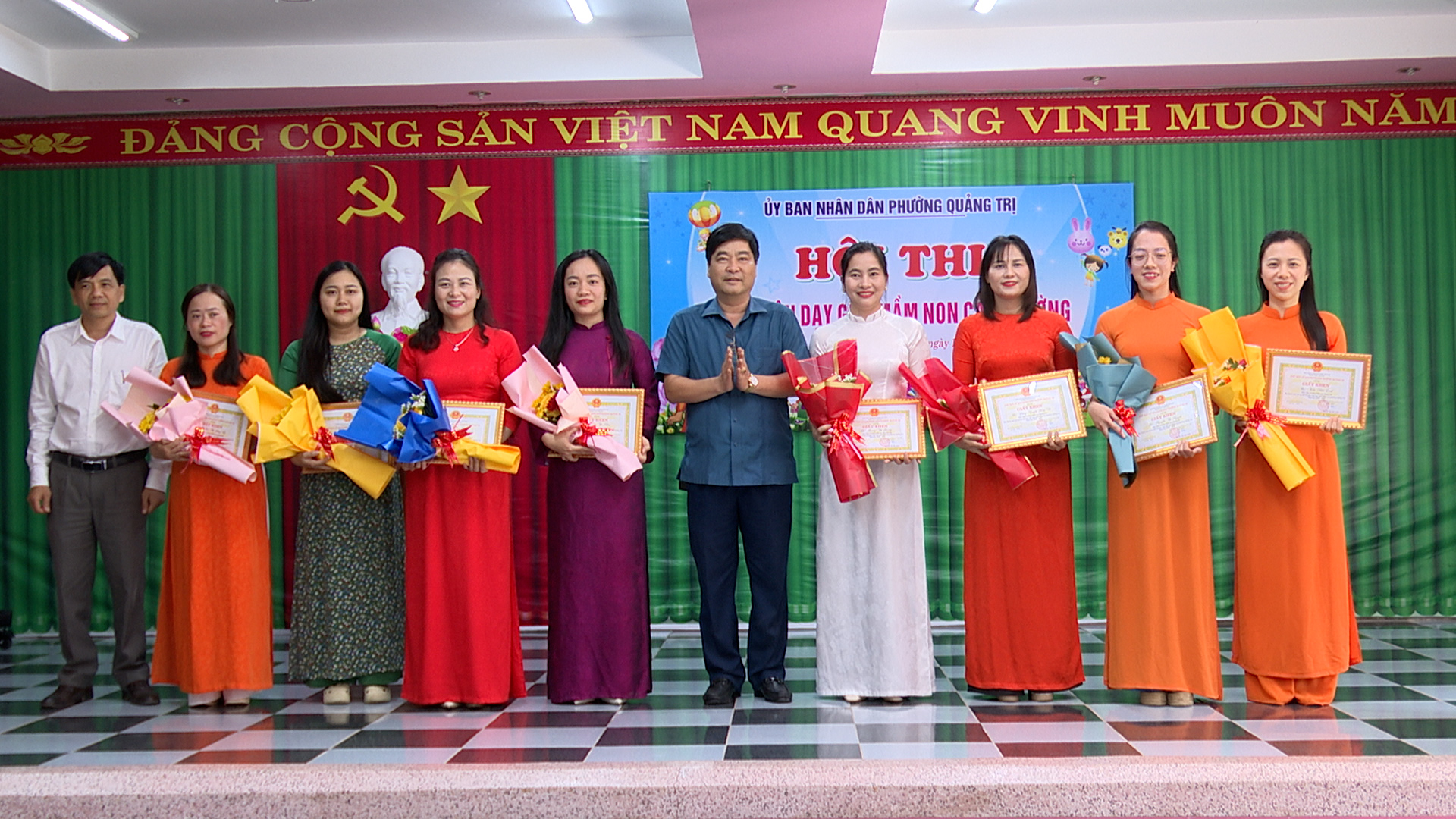 Bế mạc Hội thi giáo viên dạy giỏi mầm non cấp phường năm học 2025-2026