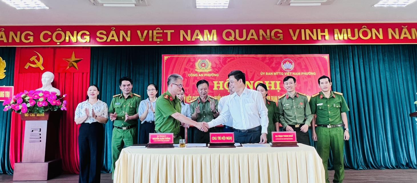 Hội nghị ký kết Chương trình phối hợp thực hiện phong trào toàn dân bảo vệ an ninh Tổ quốc trong tình hình mới giai đoạn 2026 – 2033
