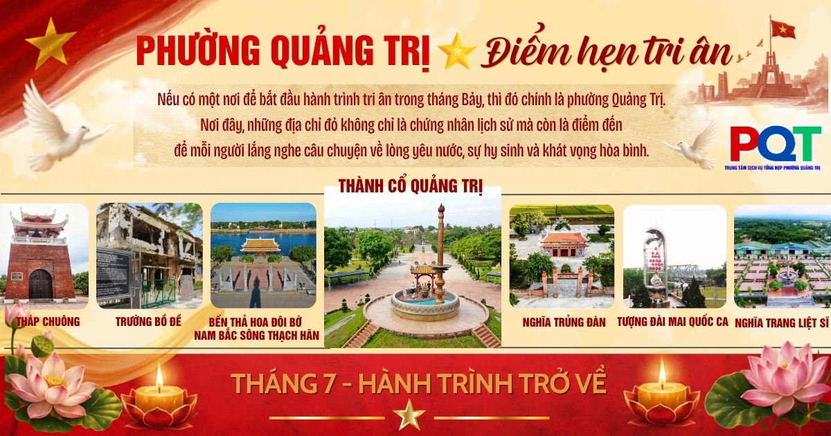 Nhiều hoạt động thiết thực được tổ chức trên địa bàn phường Quảng Trị dịp Kỷ niệm 79 năm Ngày Thương binh liệt sỹ 27/7
