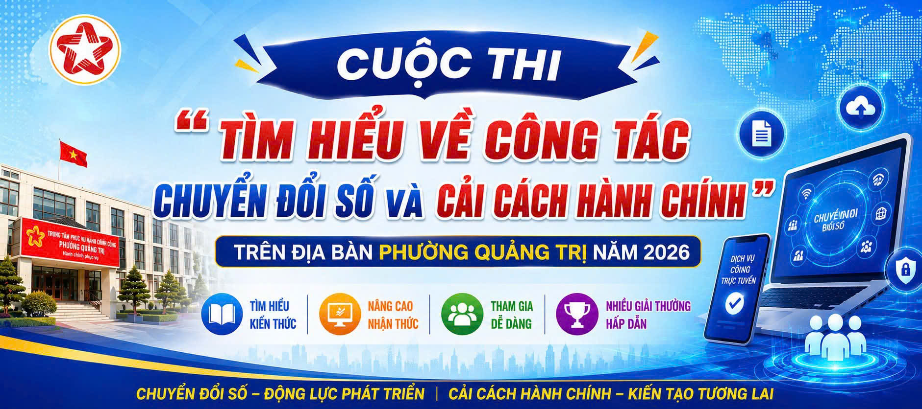 Khởi động cuộc thi trực tuyến tìm hiểu công tác chuyển đổi số và cải cách hành chính năm 2026